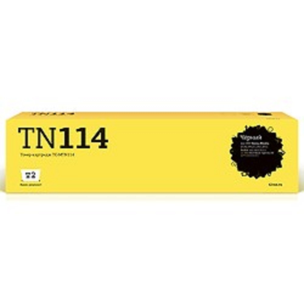 T2 TN-114/106B (8937784) Тонер-картридж для Konica-Minolta Di152/183/211/1611/2011/BizHub 162/163/210/211/Develop D1531/D1831/D1650/D2050/D2500/D3500/ineo 161/163/210/213 (1 туба 11 K)