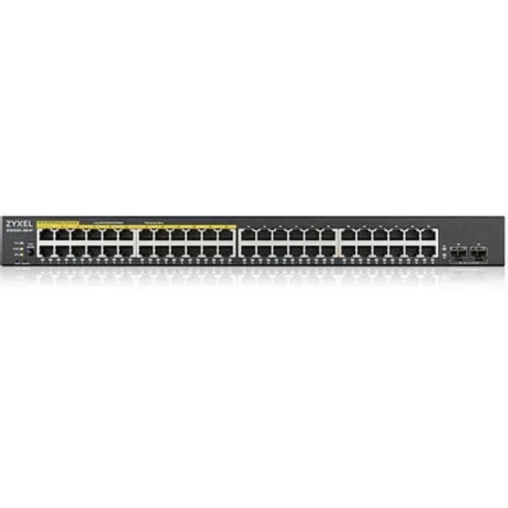 Zyxel GS190048HPV2-EU0101F Smart L2 PoE + switch, rack 19 ", 48xGE (24xPoE +), 2xSFP, PoE budget 170 W