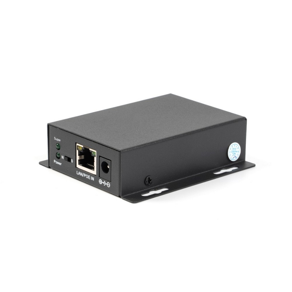 БАСТИОН PSE-REP-E v.2 Репитер 30 Вт 10/100 Мбит/с PoE IEEE802.3af/at DC 37-57 В дальность передачи 100м., вх./вых. RJ-45 (4080)