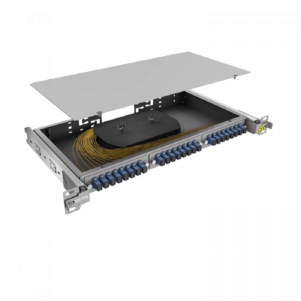 NTSS Кросс 19" NTSS PREMIUM выдвижной, предсобранный 1U, 24 порта SC/UPC, 9/125 мкм, (сплайс, пигтейлы, кдзс, планки, адаптеры) NTSS-RsFOB-PM-1U-24-SC/U-9-SP1.5G1A