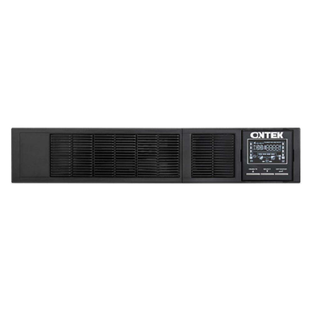 ИБП ONTEK SM RT 3, 3 кВА/3 кВт (PF=1) 2U с внутренними аккумуляторами 6х12В/9Ач {3000ВА/3000Вт, 12В/9Ач * 6 шт.}