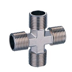 Fubag Переходник крестообразный MMMM (3/8"M на 3/8"M на 3/8"M на 3/8"M, 180381 B)