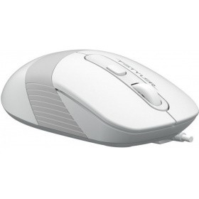 A-4Tech Мышь FStyler FM10 WHITE белый/серый оптическая (1000dpi) USB [1147676]