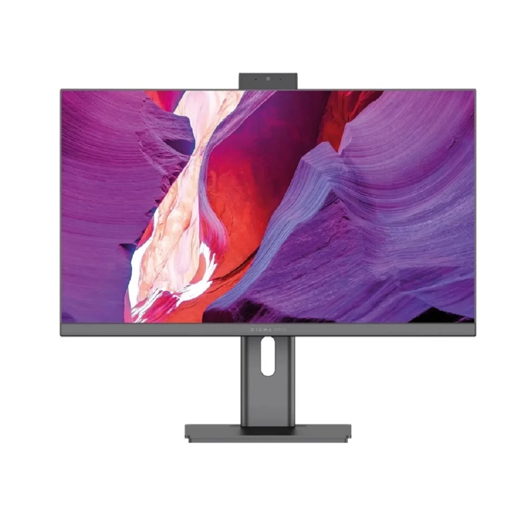 Моноблок Digma Pro Unity 27" Full HD i3 1315U (1.2) 16Gb SSD 512Gb UHDG CR Windows 11 Professional GbitEth WiFi BT 90W клавиатура мышь Cam серый/черный 1920x1080