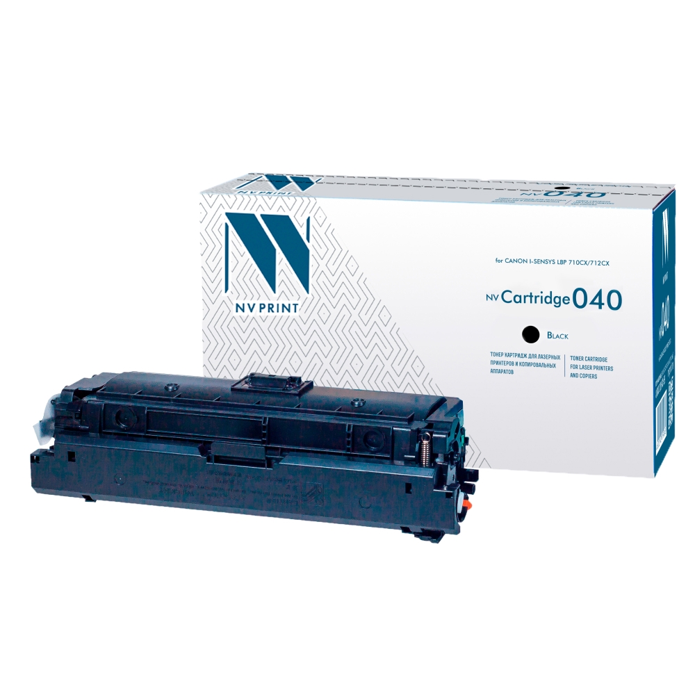 Картридж лазерный NVPrint совместимый NV-040 черный для Canon i-SENSYS LBP 710Cx/712Cx (6300k)