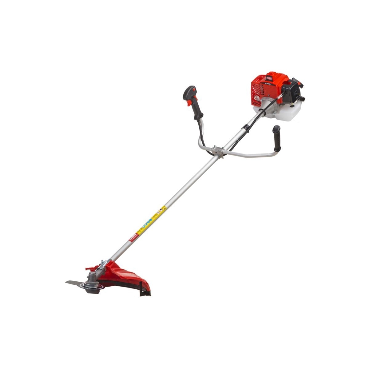 Hammer MTK620C Мотокоса [641173] { 2,5лс/1,84кВт 62см3 нож/леска 255/460мм ранцевый ремень }