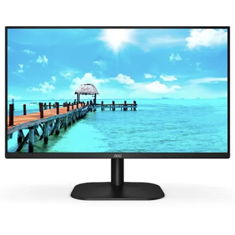 Монитор 27" AOC 27B2QAM  VA, 1920x1080, 75Hz, 4ms, 250сd/m, 4000:1 | VGA , HDMI(1.4), DP(1.2) | ExPSU, Speakers, Vesa 100, Black