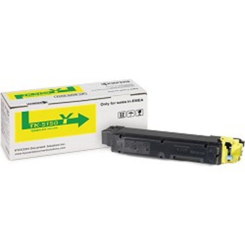 Картридж лазерный Kyocera TK-5150Y для Kyocera P6035cdn/M6035cidn/M6535cidn, желтый, 10000 стр.