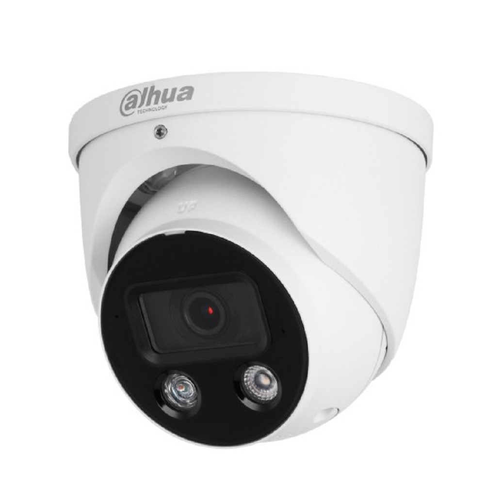 DAHUA DH-IPC-HDW3849HP-ZAS-PV Уличная турельная IP-видеокамера TiOC с ИИ и активным сдерживанием 8Мп, 1/2.8” CMOS, моторизованный объектив 2.7~13,5мм (5x), видеоаналитика, ИК 50м, LED 40м 
