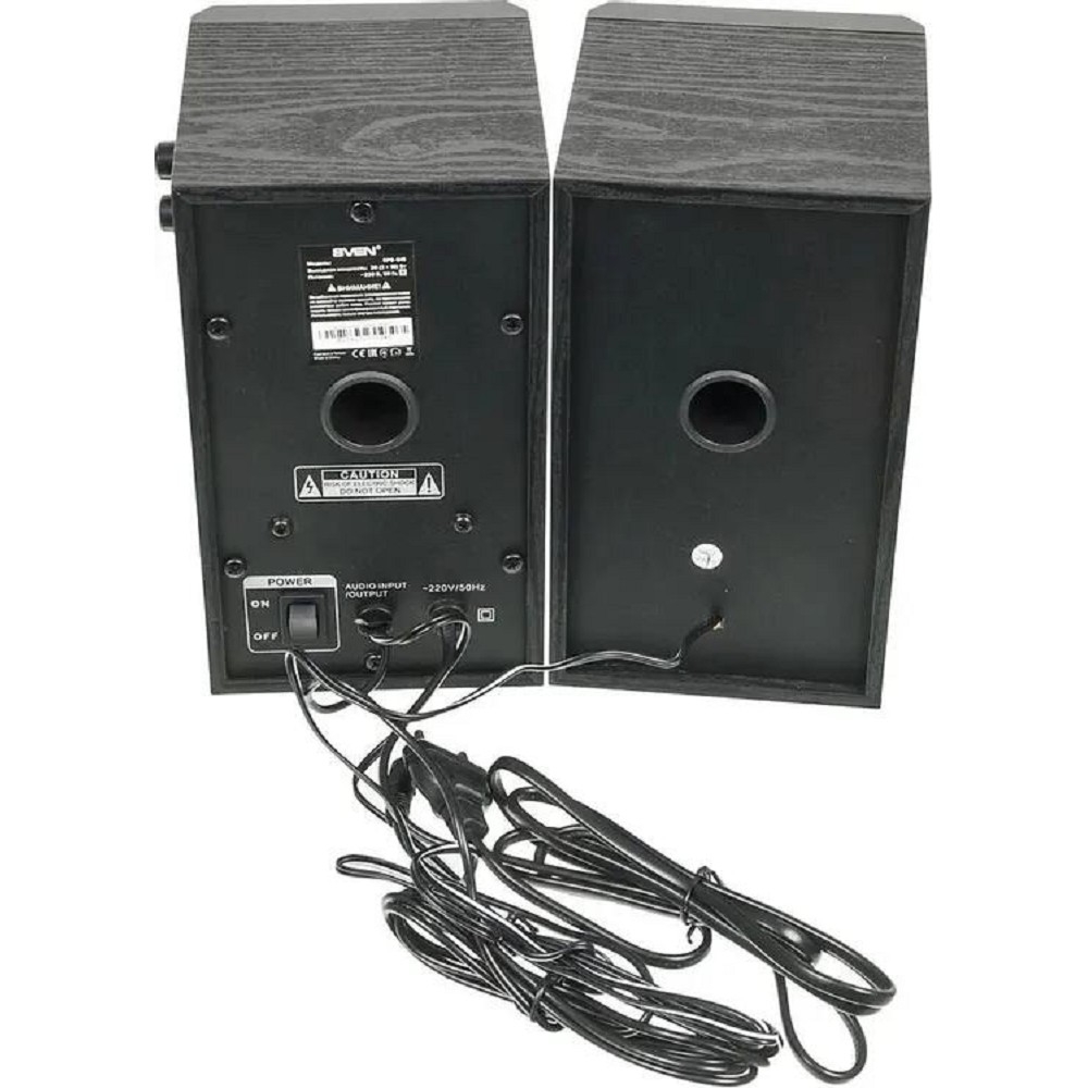 SVEN SPS-619, чёрный {акустическая система 2.0, мощность 2х10 Вт(RMS)}