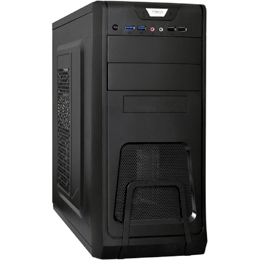 Компьютерный корпус ExeGate EX278393RUS Miditower ExeGate CP-603 Black, ATX, (CP500W, 80мм), 2хUSB+2хUSB 3.0, Audio