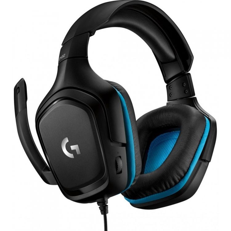 Logitech Гарнитура игровая G432, для Xbox One, PlayStation 4, DTS Surround Sound, USB, 2 метра, чёрный.