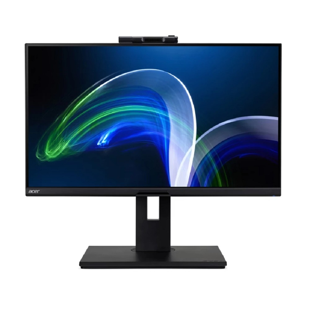 Монитор 27" Acer B278UEbemiqprcuzxv IPS 3840x2160, 100 Гц, 4 мс, 16:9, 350 кд/м², HDMI 2.0, DP 1.4, DP out, USB-C (100 Вт), RJ-45, 3.5 Jack, USB Hub (4x USB 3.2), FreeSync, HDR10, динамики (2x2 Вт), веб-камера, черный