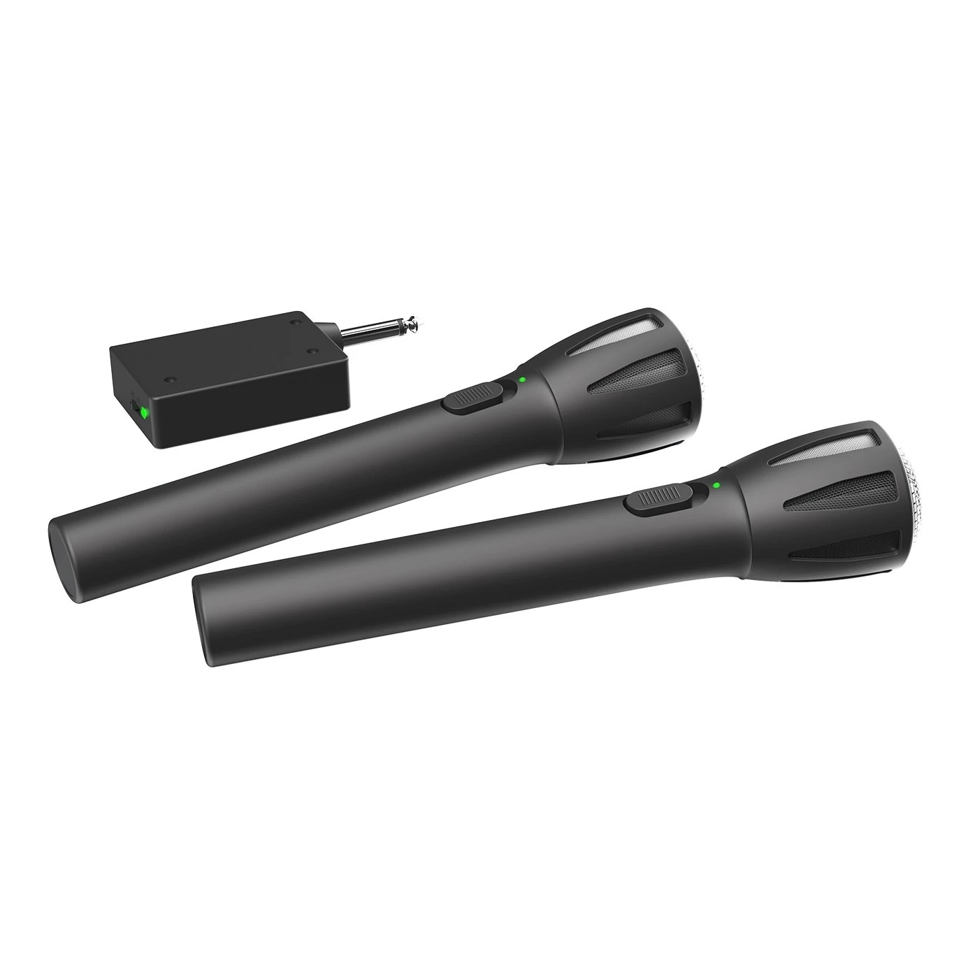 Повреждение упаковки RITMIX RWM-302 black {Част. хар-ка: 50 Гц-15 кГц, сопрот.: 600 Ом, чувств.: -72 дБ,пит. микрофона: 1,5 В, пит. приемника: 1,5 В}