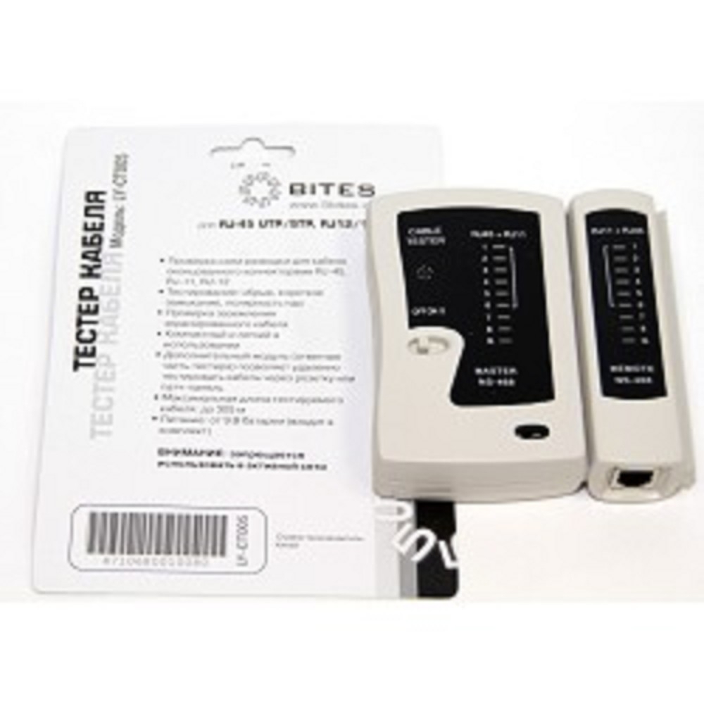 5Bites LY-CT005 Тестер кабеля  для UTP/STP RJ45, RJ11/12