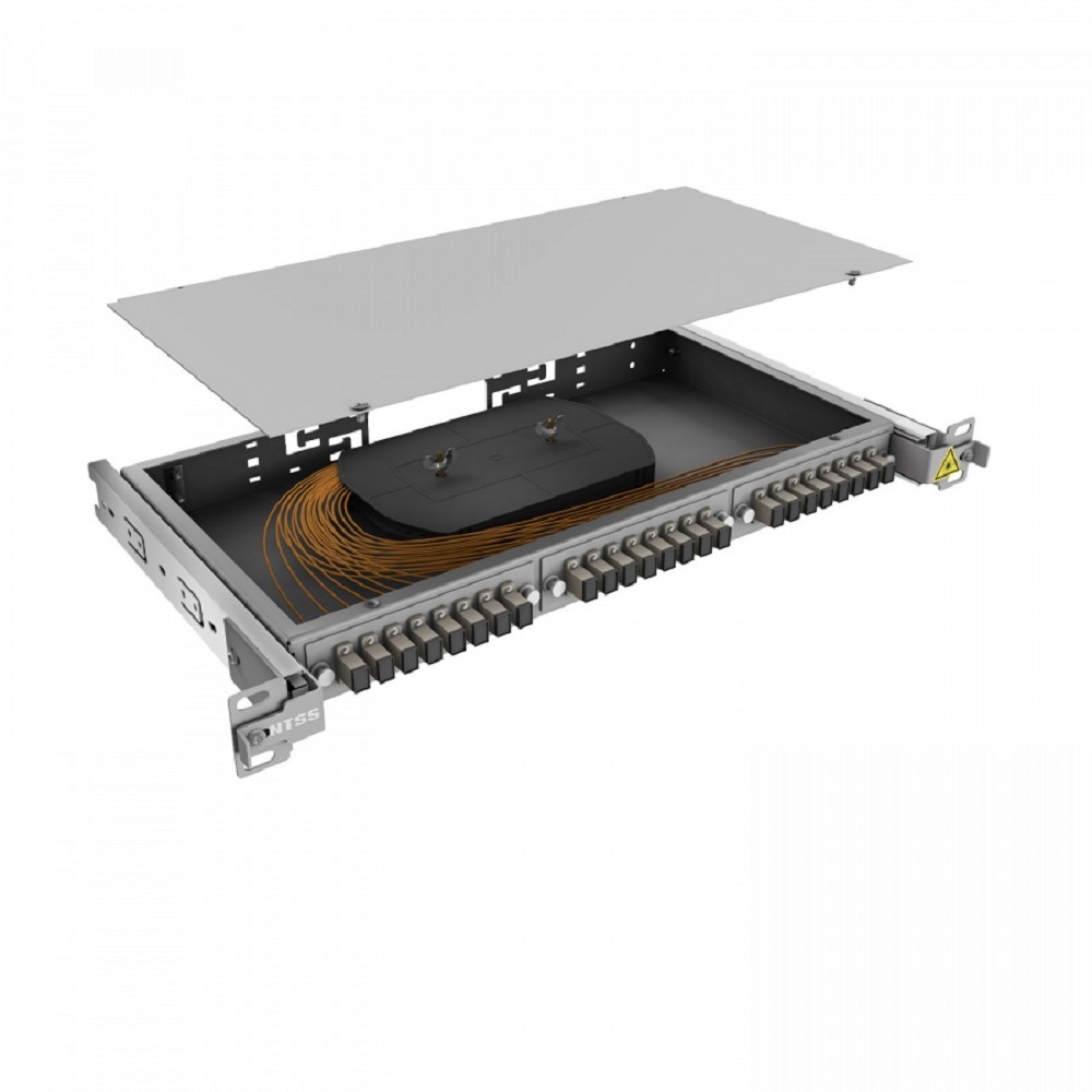 NTSS Кросс 19" NTSS PREMIUM выдвижной, предсобранный 1U, 8 портов SC/UPC, 50/125 мкм, (сплайс, пигтейлы, кдзс, планки, адаптеры) NTSS-RsFOB-PM-1U-8-SC/U-50-SP1.5G1A