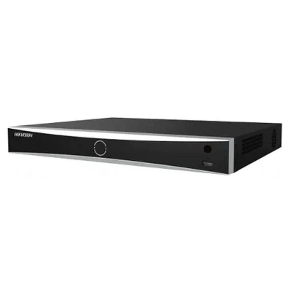 Видеорегистратор IP Hikvision DS-7616NXI-K2, 16-канальный AcuSense 4K. IP-видеовход: 16 каналов; входящий поток 160 Мбит/с; разрешение записи до 12 Мп; сжатие: H.265+/H.265/H.264+/H.264; декодирование: 2 кн @ 12 Мп или 3 кн @ 8 Мп.