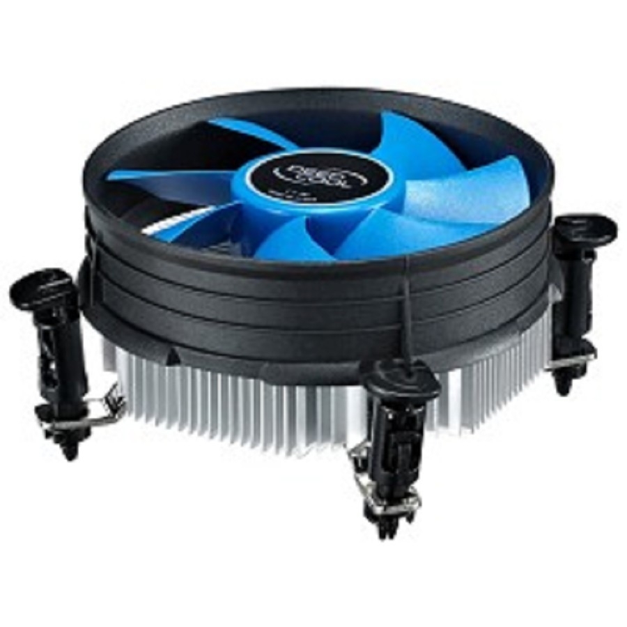 Кулер для процессора DEEPCOOL THETA 9 PWM LGA1200/115X низкопрофильный 46.5mm (45шт/кор, TDP 65W, PWM, Fan 92mm) Color BOX (DP-ICAP-T9P)