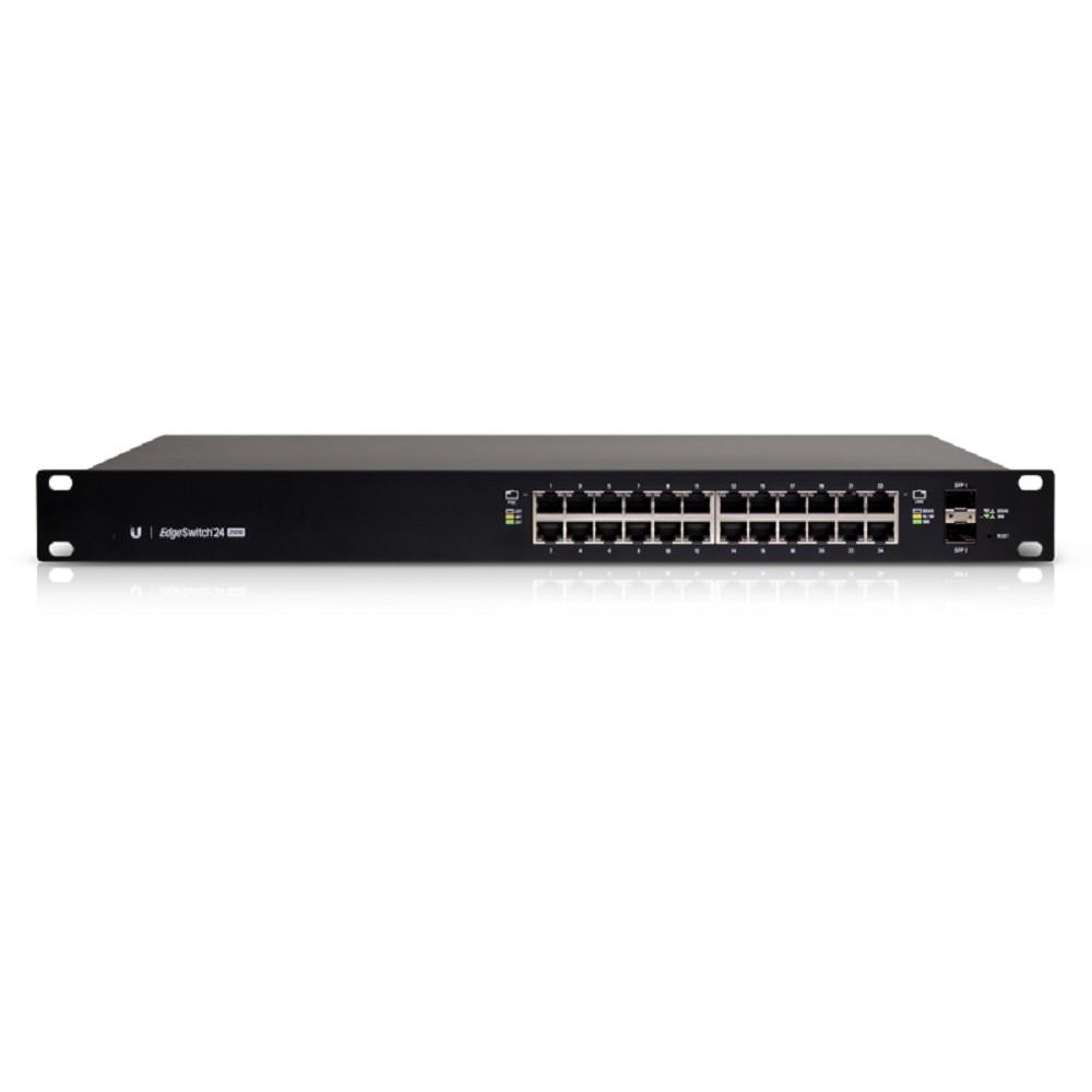UBIQUITI ES-24-250W 24 портовый коммутатор с раздачей 24 В или 48 В на всех портах, 250Вт