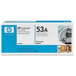 Картридж лазерный HP Q7553A черный для LaserJet P2015 3000 стр.