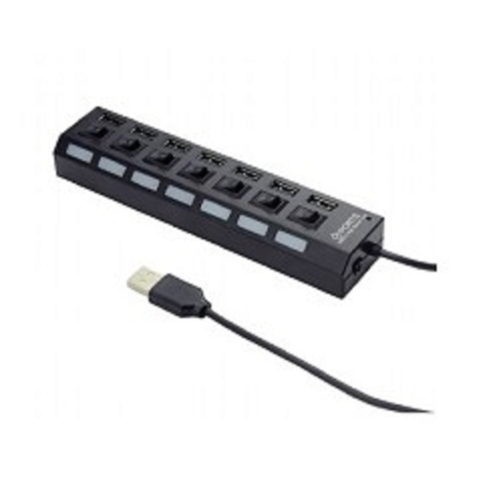 Повреждение упаковки Gembird UHB-U2P7-02 Концентратор  USB2.питание блистер