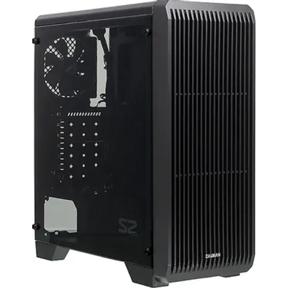 (Поврежденный товар, битый корпус) Корпус Zalman S2 черный без БП ATX 2x120mm 2xUSB2.0 1xUSB3.0 audio bott PSU