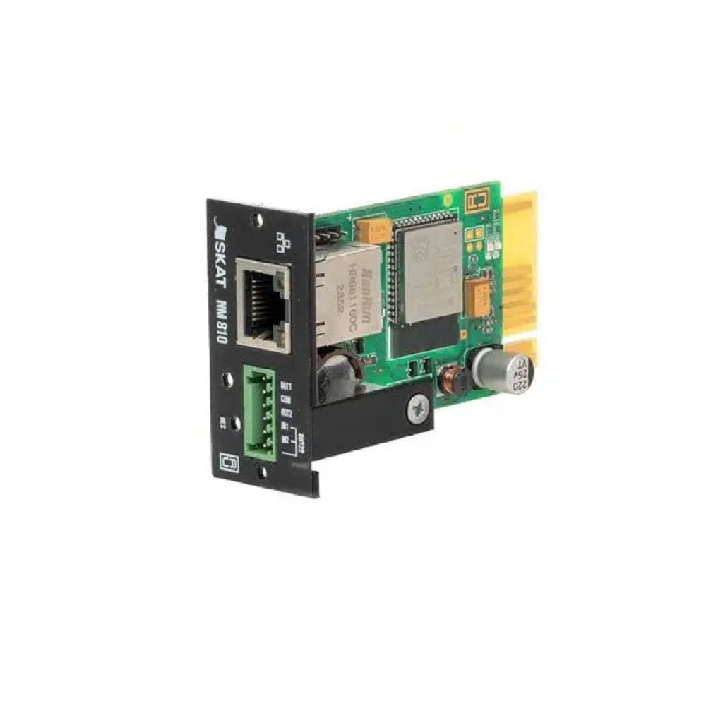 SNMP-модуль Бастион NM810 SKAT UPS серии RACK мощностью от 1 до 3 кВА, 2147 SNMP-МОДУЛЬ NM810