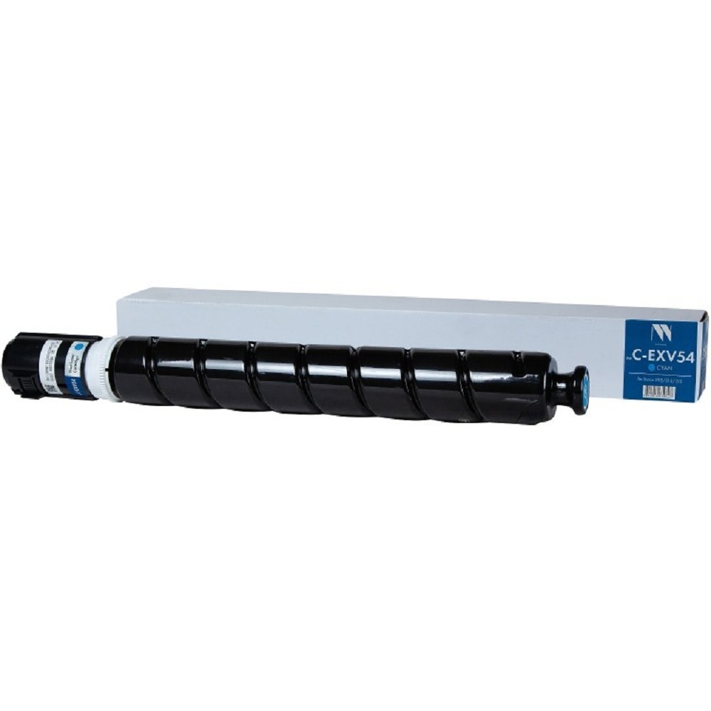 NVPrint C-EXV54C Тонер-картридж для Canon imageRUNNER C3025 (8500k) Cyan