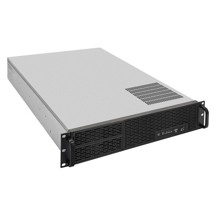 Exegate EX293875RUS Серверная платформа ExeGate Pro 2U650-06/2U2098L <RM 19", высота 2U, глубина 650, Redundant БП 2x1000W, USB>