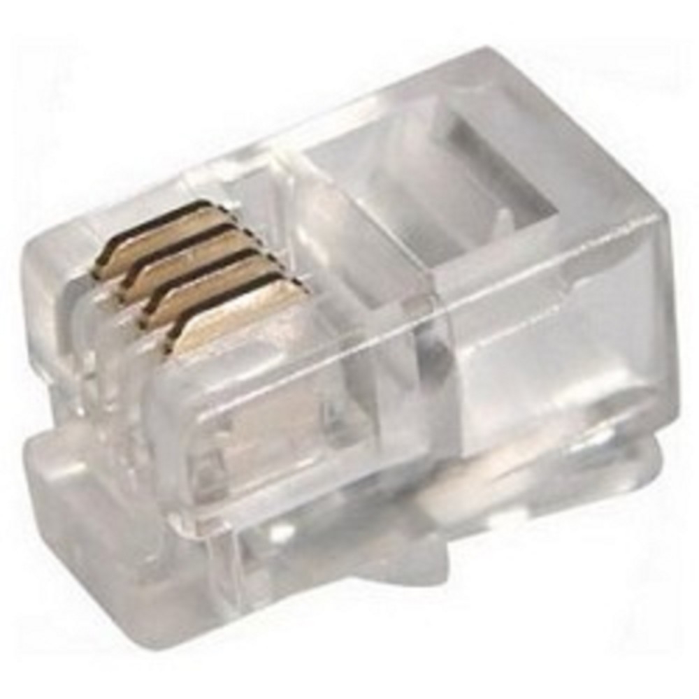 PROconnect (05-1001-3) Разъем телефонный UTP RJ-9 (4P4C), CAT 3 (100 шт.)