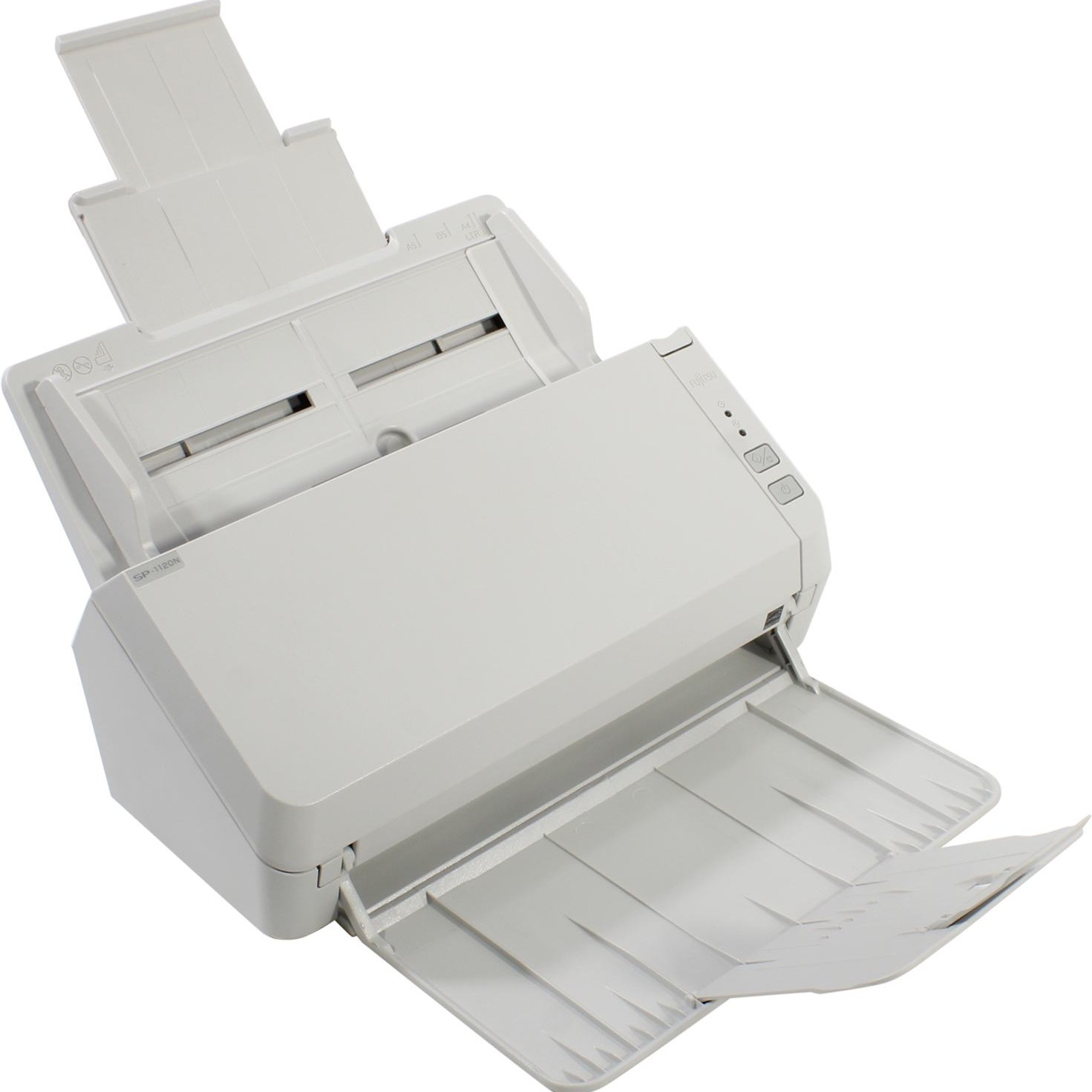 Сканер Fujitsu PA03811-B001_DP, SP-1120N, A4, 20 стр/мин, USB 3.2, Gigabit Ethernet