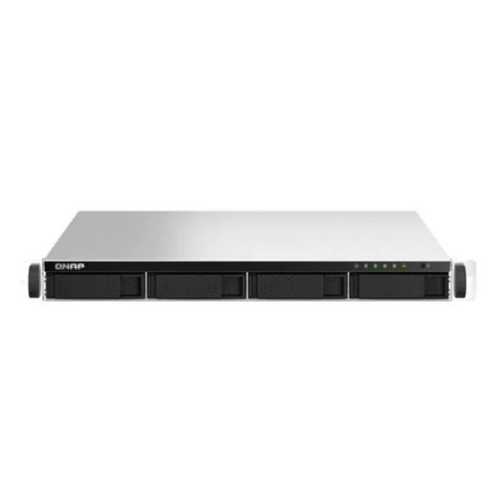 Сетевое хранилище без дисков/ SMB QNAP TS-464U-RP-8G NAS 4 HDD trays, rackmount 1U, 2 PSU. 4-core Intel Celeron N5105/N5095 2.0-2.9 GHz, 8 GB RAM MAX, 2x2.5 Gigabit Ethernet, 4xUSB, 1xHDMI . PCIe Gen