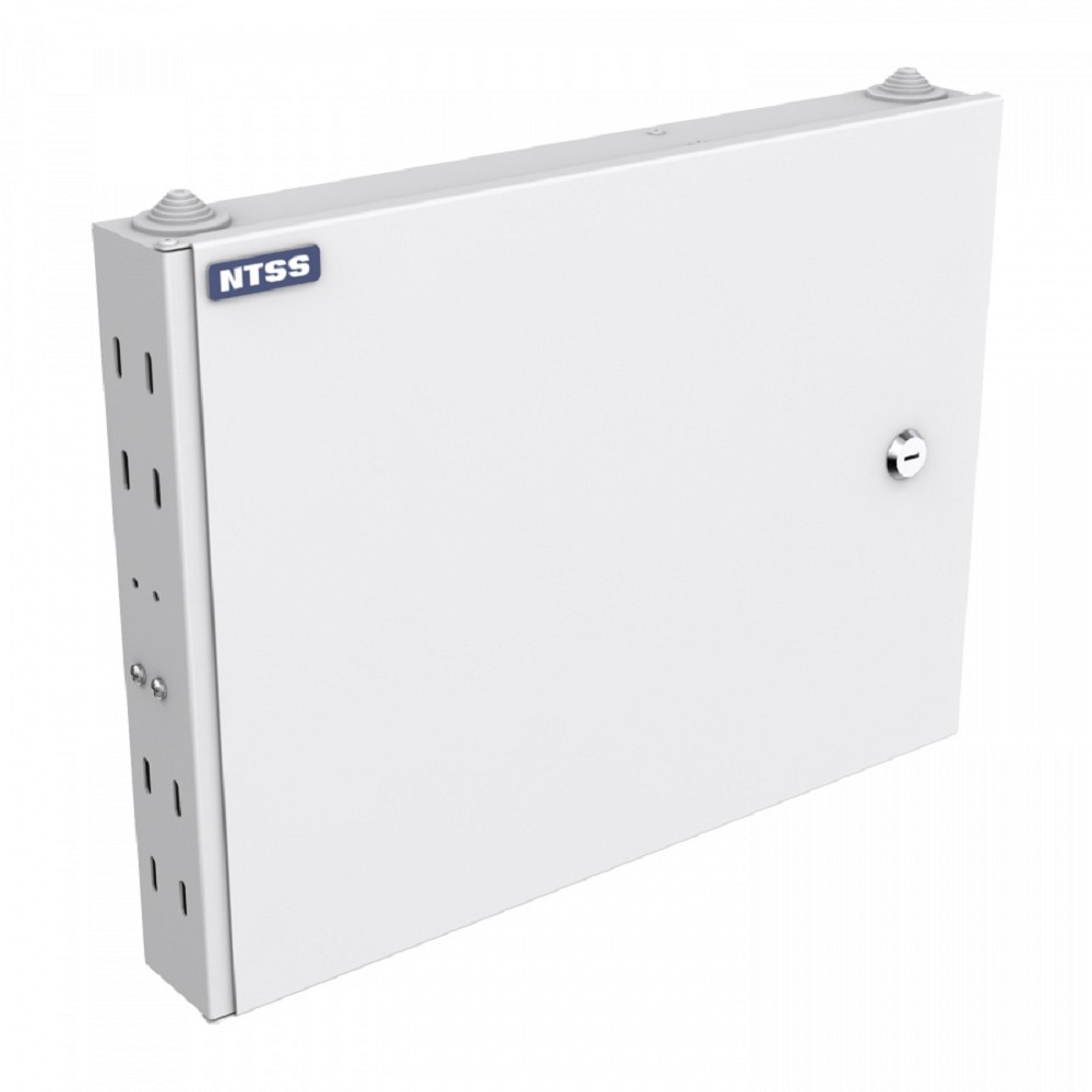 NTSS Кросс NTSS оптический настенный, укомплектованный, 12 портов SC/UPC, 50/125 мкм (планки, сплайс-кассета, пигтейлы, КДЗС, адаптеры) серый RAL 7035 NTSS-WFOB-12-SC/U-50-SP1.5G1AY