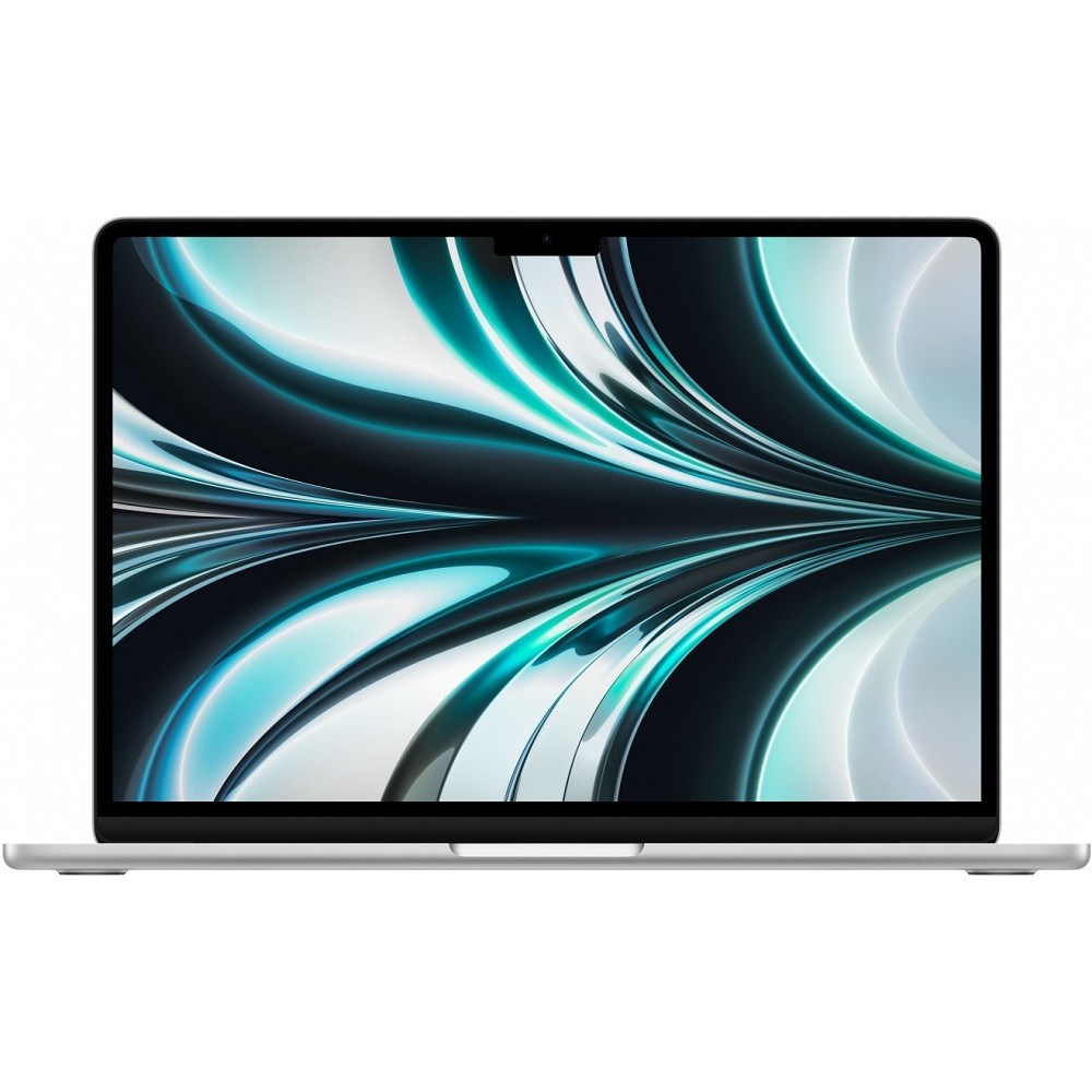Apple MacBook Air 13-inch Mid 2022 [MC7V4] (КЛАВ.РУС.ГРАВ.) Silver 13.6" Liquid Retina {(2560x1600) M2 8C CPU 8C GPU/16GB/256GB SSD/рекоменд.переходник 11007065}
