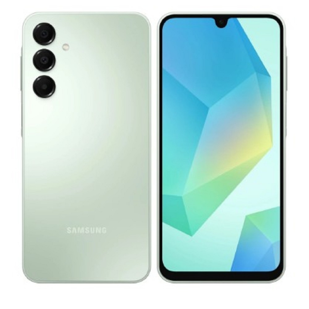 Смартфон Samsung SM-A165F Galaxy A16 256Gb 8Gb мятный моноблок 3G 4G 2Sim 6.7" 1080x2340 Android 14 50Mpix 802.11 a/b/g/n/ac NFC GPS GSM900/1800 GSM1900 A-GPS microSD max1024Gb