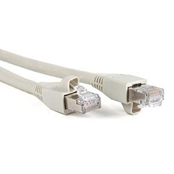 Hyperline PC-LPM-STP-RJ45-RJ45-C6a-0.5M-LSZH-GY Патч-корд F/UTP, экранированный, Cat.6a (100% Fluke Component Tested),