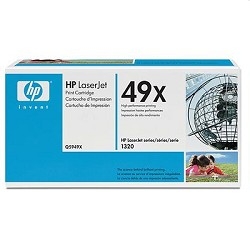 Картридж лазерный HP Q5949X черный бар.в компл. (6000стр.) для HP LJ 1320