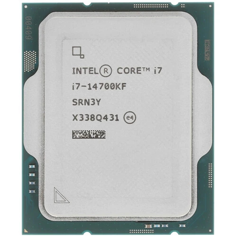 Процессор INTEL Core i7-14700KF Raptor Lake (Soc-1700, 3.4GHz, 20C/28T, 33Mb, TDP-125W, ОЕМ) (CM8071504820722_SRN3Y)