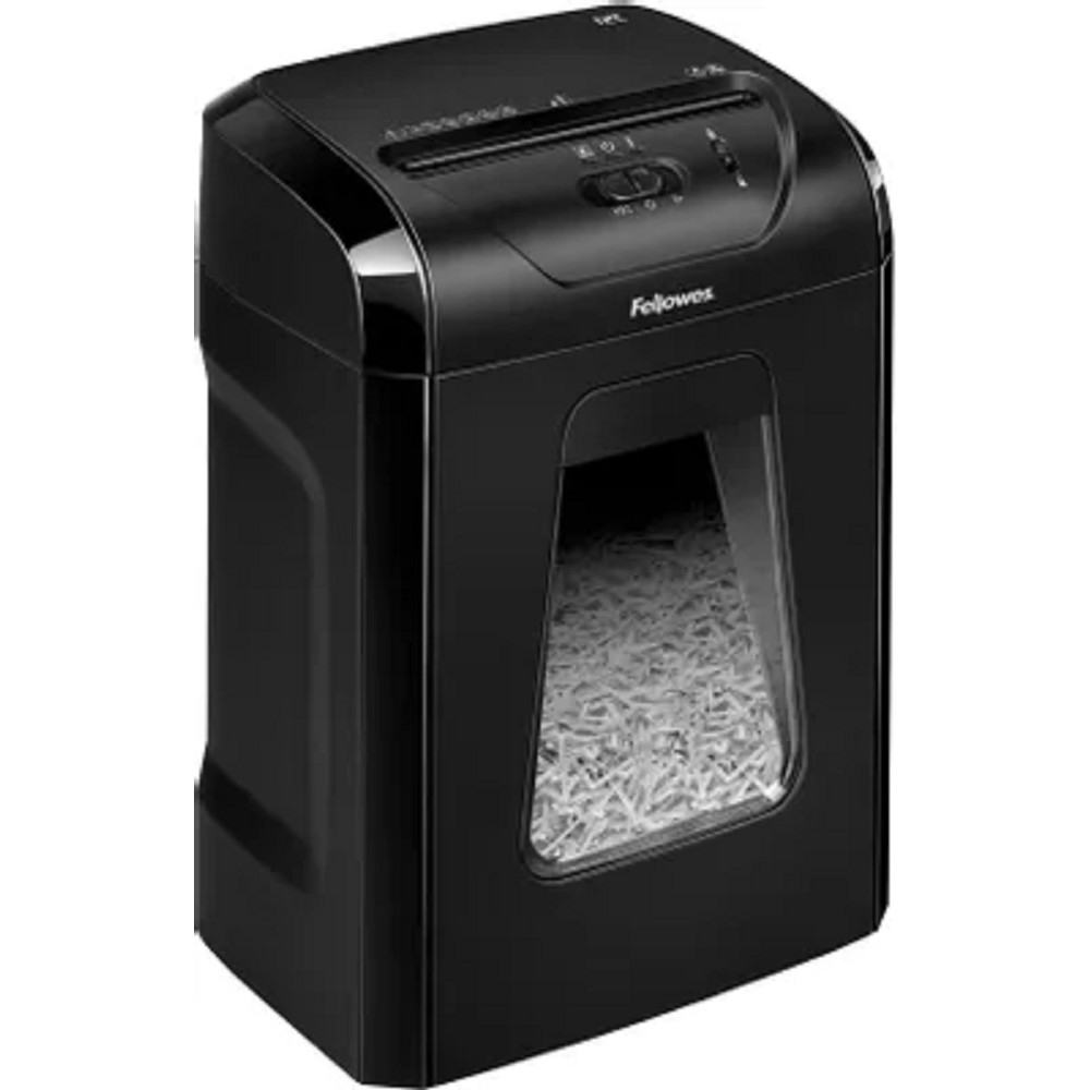 Fellowes Шредер PowerShred 12C FS-7120101 {DIN P-4, 4х40мм, 12лст., 18лтр.,Safety Lock}