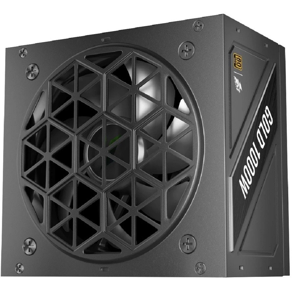 1STPLAYER NGDP GOLD 1000W Black / ATX 3.1, APFC, 80 PLUS Gold, LLC+DC-DC, full Japan solid-state caps, 120mm fan, full modular / HA-1000BA4