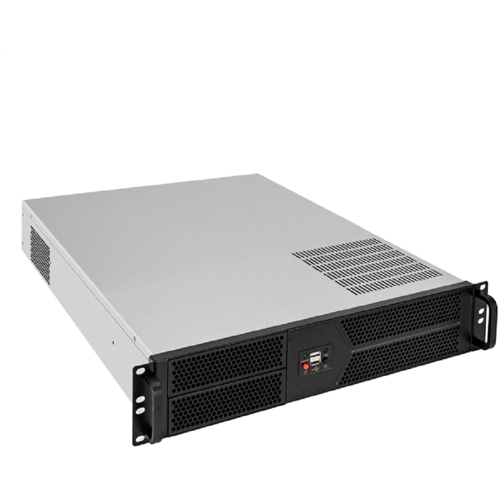 Корпус серверный Exegate - Pro 2U550-04, mITX, mDTX, mATX, ATX, 4х3.5", 2х5.25", 2xUSB2.0, Rack, 2U, без БП, цвет чёрный, EX297732RUS