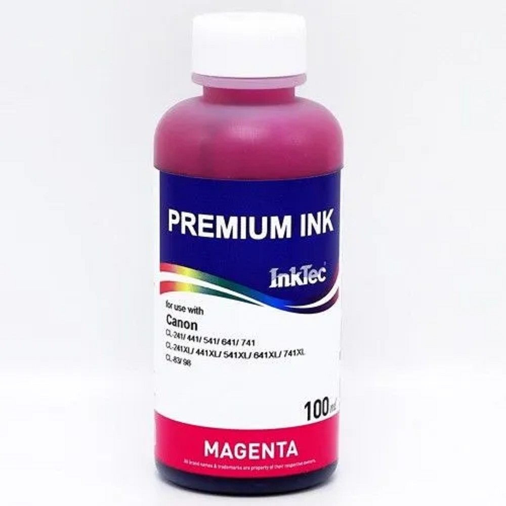 InkTec Чернила для Canon CL-441/441CXL, C5041 (InkTec) M, 0,1л (оригинальная фасовка)