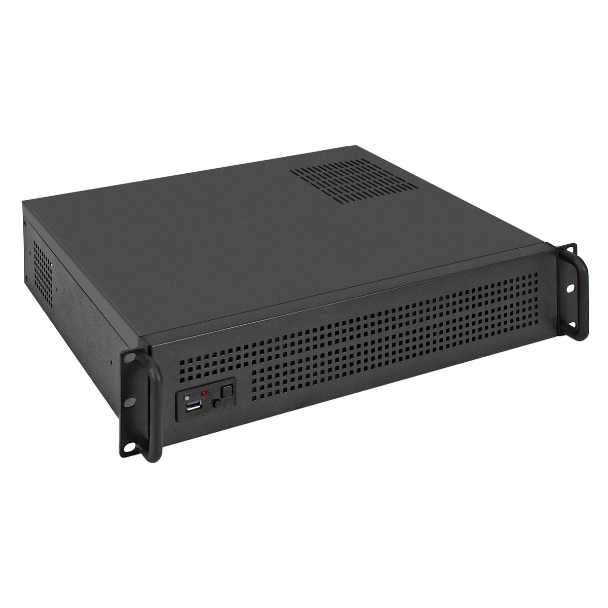 Exegate EX295930RUS Серверный корпус ExeGate Pro 2U380-03 <RM 19", высота 2U, глубина 380, БП 1100RADS, USB3.0>