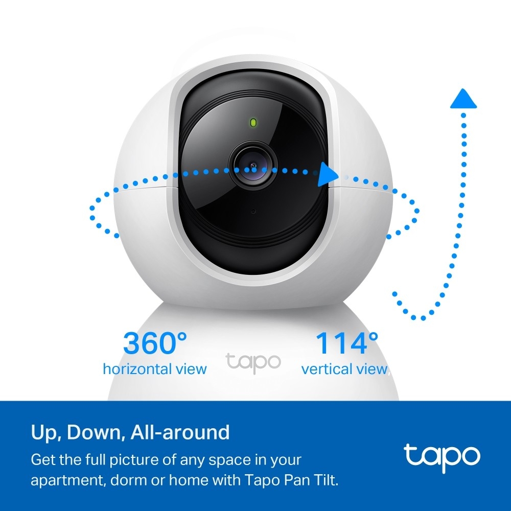 TP-Link Tapo C200P2 Умная поворотная камера, 2 шт.