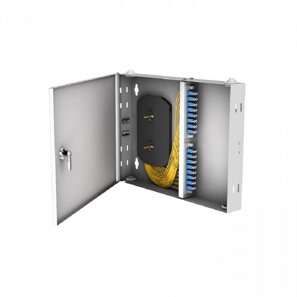NTSS Кросс настенный NTSS PREMIUM предсобранный, 16 портов LC/UPC duplex, 9/125 мкм, (сплайс, пигтейлы, кдзс, планки, адаптеры) NTSS-WFOB-PM-16-2LC/U-9-SP1.5G1A