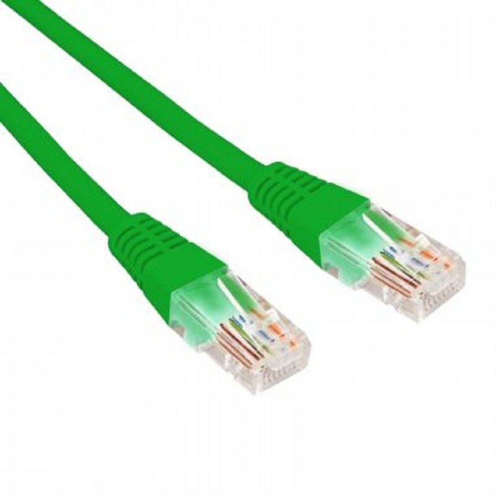 Патч-корд U/UTP Rexant cat.6, RJ45-RJ45, неэкранированный, 26AWG, LSZH, зеленый, 0.3 м