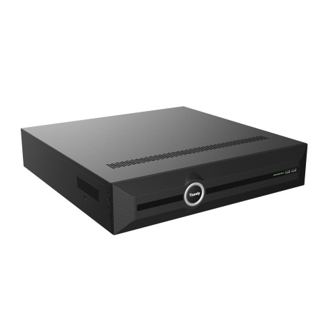 Tiandy TC-R3880 I/B/N 80-ch, 320Mbps/320Mbps, разрешение записи до 12MP, способность к декодированию 4*8MP, 16*1080p, 32*720p, видеовыход: 2 HDMI & 2VGA non-одновременный вывод, Режим тревоги I/