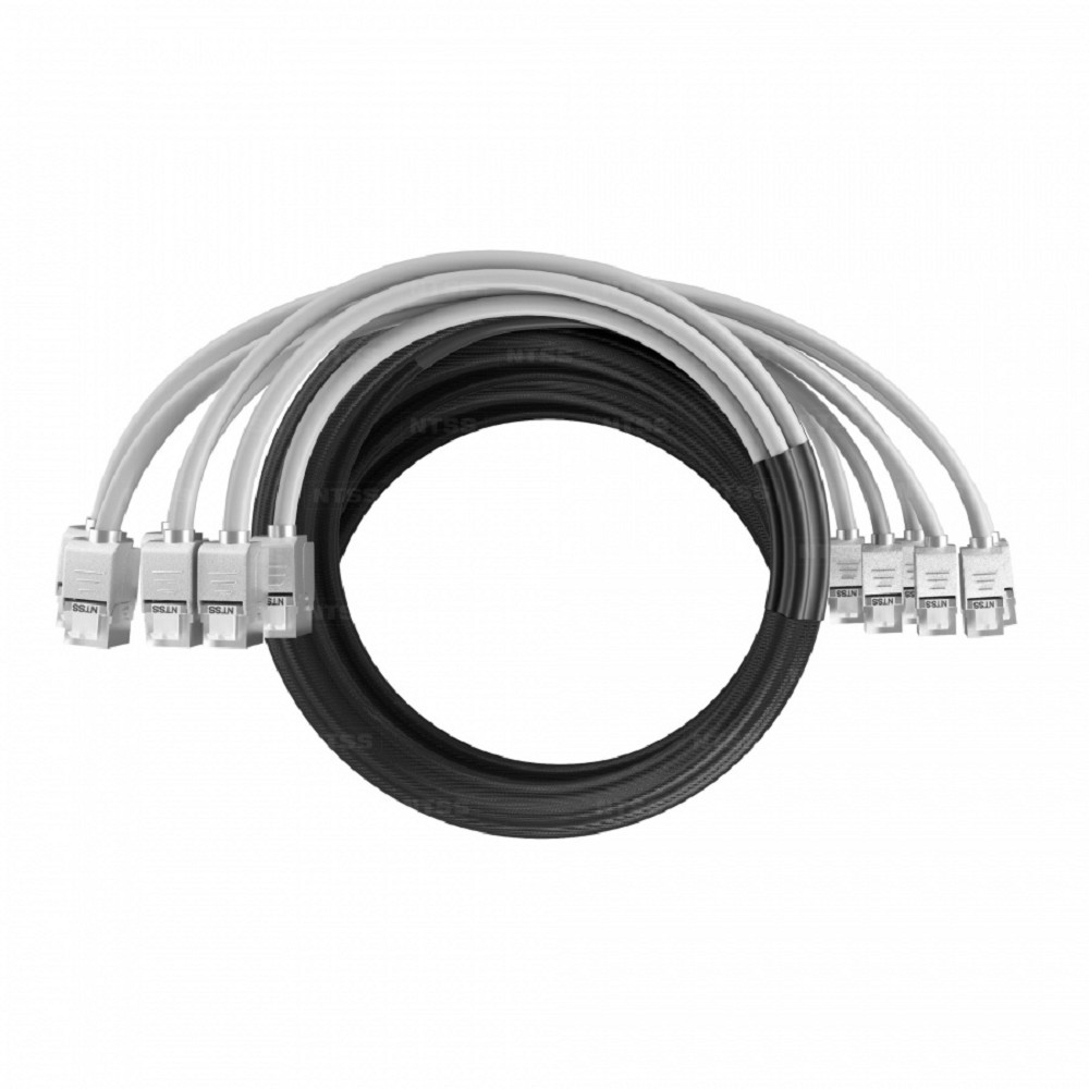 NTSS Кабельная сборка NTSS PREMIUM 6pc, FTP CAT6, оконцована разъемами KEYSTONE RJ45 FTP CAT6, заделка в чулке, вывод 0.6м, длина 23м, LSZH, серый NTSS-PC-PM-6-FTP-RJ45KJ-6-S-0.6-23.0-LSZH-GY