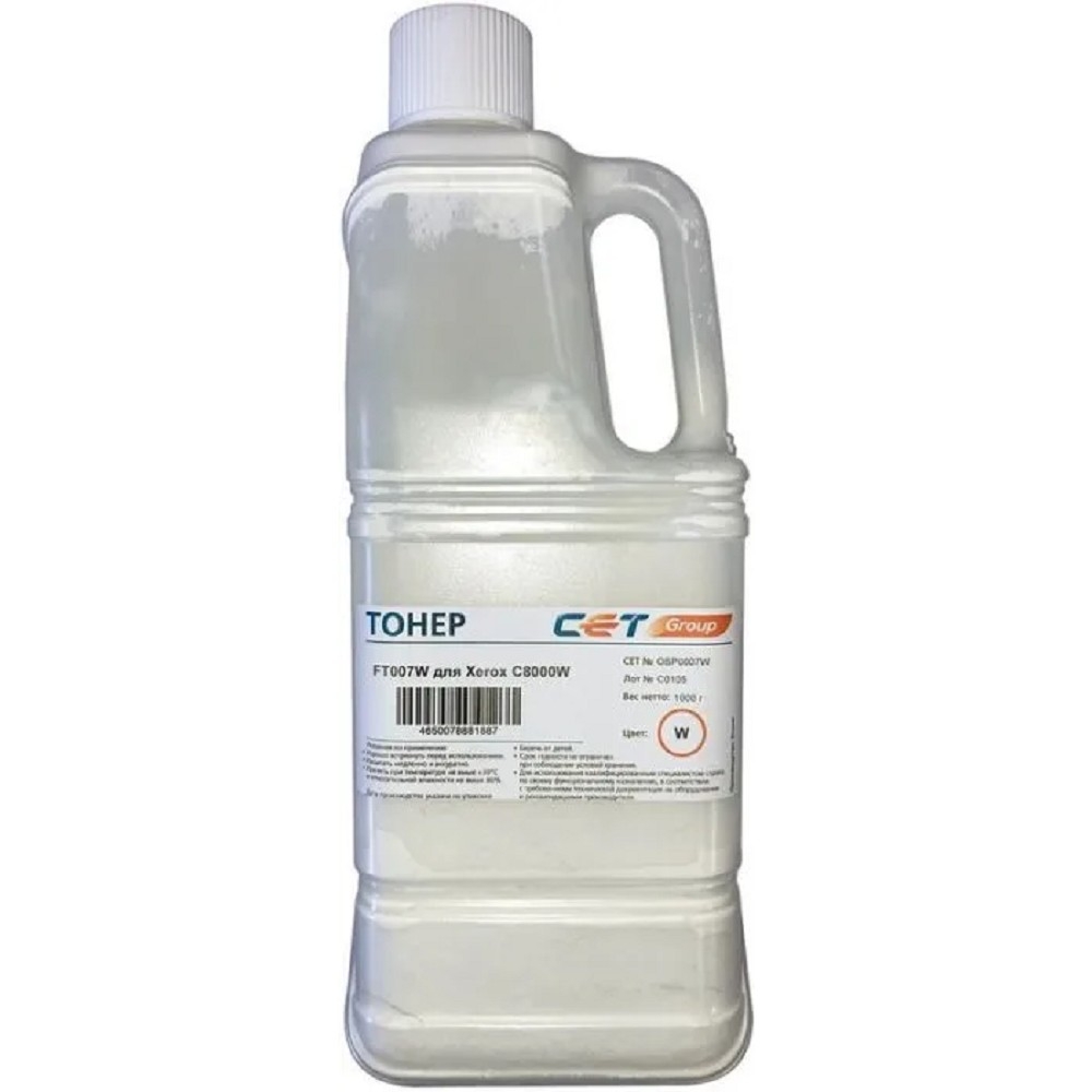 -/ Тонер FT007W 106R04646 для XEROX VersaLink C8000W (Japan) White, 1кг/бут, OSP0007W