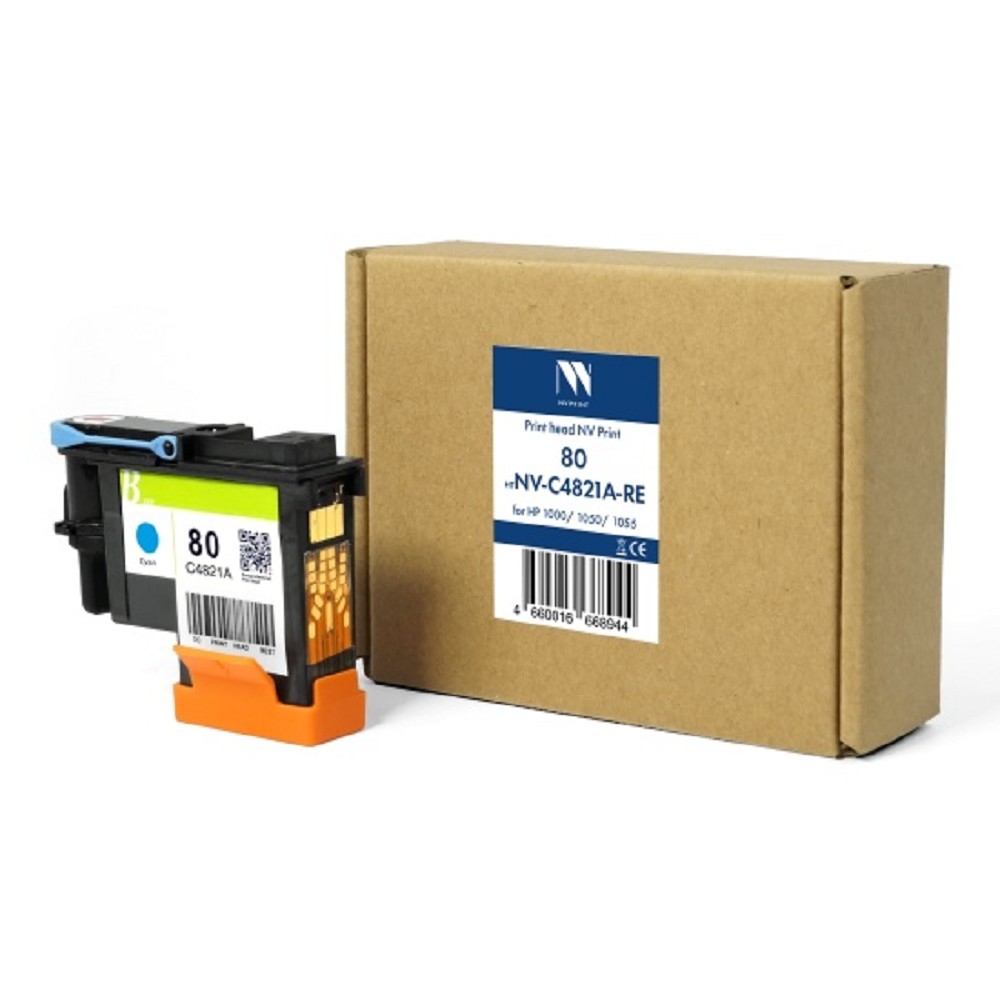 Печатающая головка NVPrint 80 (NV-C4821A-RE) для HP 1000/HP1050/HP1055 (восстановленная, совместимая)